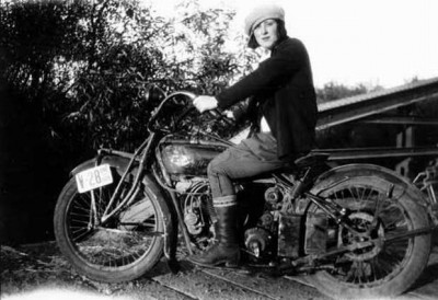 Vintage woman motorcycle rider.jpg